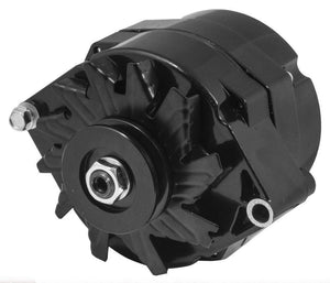 Proflow PFEPM37127BK Alternator Power Spark 100 Amp 1-Wire Internal Regulator Black Powder coat V-Belt Chev For Holden Commodore Torana