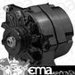 Proflow PFEPM37293BK Chev Holden Torana 6cyl & V8 Alternator 140 Amp Internal Regulator One Wire Black