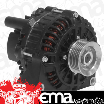 Proflow PFEPM38247BK Holden Commodore LS VT VX VY Chev Alternator 140 Amp Internal Regulator Black