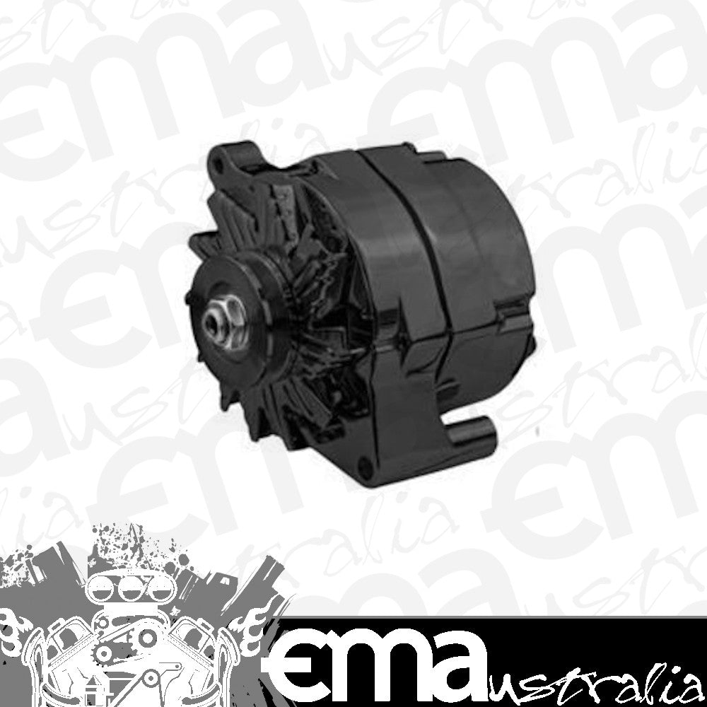 Proflow PFEPM3905BK Alternator Power Spark 100 Amp External Regulator Black Powder Coat V-Belt For Ford Falcon Each