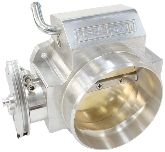 Aeroflow AF64-2072 GM LS 95mm Throttle Body Polished Uses Std IDle & Tps