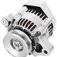 Proflow PFEPM8062 Alternator Power Spark Ultra Mini 80 Amp Internal Regulator Universal Style Chrome 1 wire Nippondenso