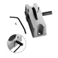 Proflow PFEPRF02 Piston Ring Filer Rectagular Manual Aluminium Base Grinding Wheel 120-Grit Kit
