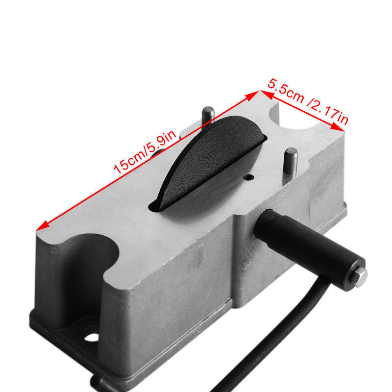 Proflow PFEPRF02 Piston Ring Filer Rectagular Manual Aluminium Base Grinding Wheel 120-Grit Kit