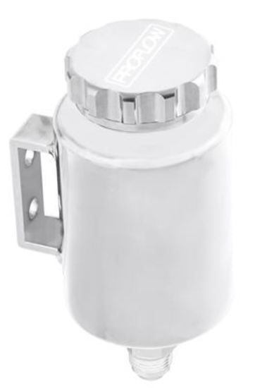 Proflow PFEPST3 Power Steering Reservoir Remote Aluminium Polished Universal 120mm x 90mm Male AN10