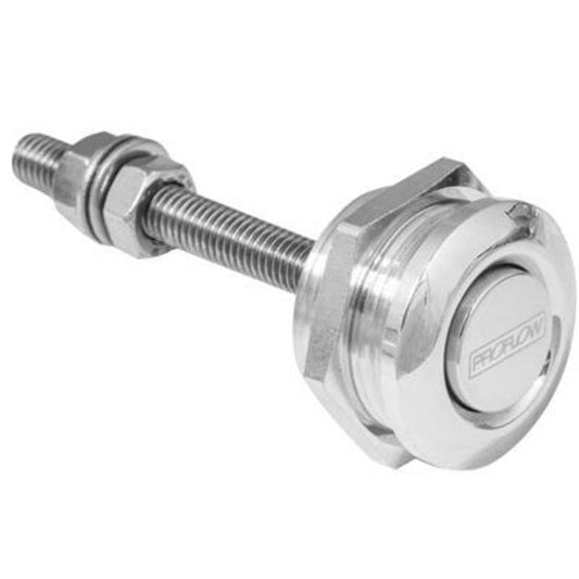 Proflow PFEQL05 Quick Release Pro Latch Fastener Micro Aluminium Polished 22 mm