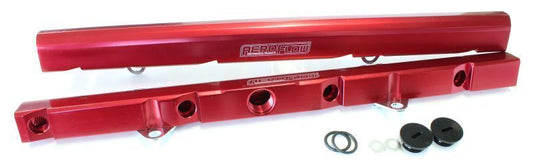 Aeroflow AF64-2077R Ford Windsor Efi Rail Kit Red