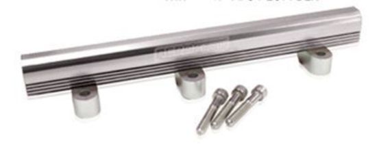 Aeroflow AF64-2078P Mitsubishi 4G63 & Evo Rail 90-95 Fuel Rail 14mm Injectors