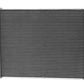 Proflow PFERDU26F Radiator Universal Fabricated Aluminium Tanks Natural 26 " Wide 19.00" High 2.25 " Thick For Ford Side Inlet & outlets