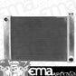 Proflow PFERDU32C Radiator Universal Fabricated Aluminium Tanks Natural 32 " Wide 19.00" High 2.25 " Thick Chev Side Inlet & outlets