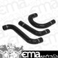 Proflow PFERHK106 Radiator Hose Kit Silicone Black For Holden LS1 EFI VX VY VU WH WK Commodore