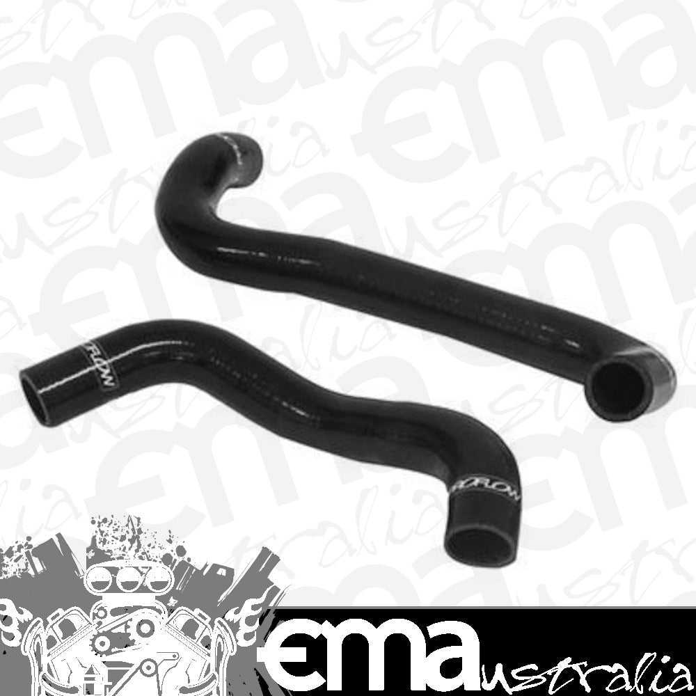 Proflow PFERHK107 Radiator Hose Kit Silicone Black For Holden LS2 EFI VE (up to 10/08) Commodore