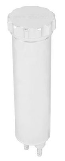 Proflow PFERO3P Radiator Overflow Tank Billet Aluminium With bracket 60mm Dia 215mm tall AN Port with Barb Fitting Polished
