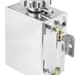 Proflow PFERO4P Radiator Overflow Tank Fabricated Aluminium 150 height 120mm 80mm Square w/Level Indicator Polished