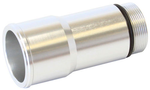 Aeroflow AF64-2080S 1.5" Radiator Hose Adapter Silver Short 2.75" Length Cvr