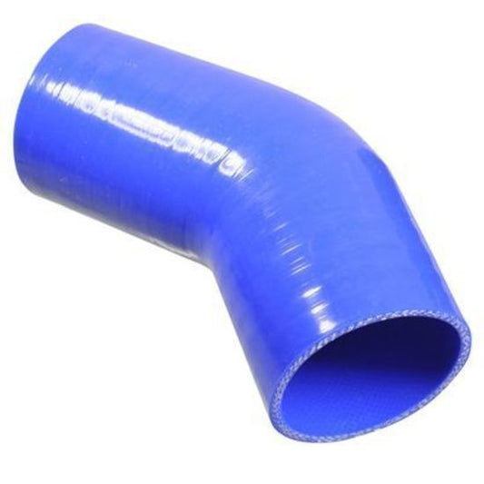 Proflow PFES102-225 Hose Tubing Air intake Silicone Coupler 2.25" 45 Degree Elbow Blue