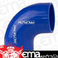 Proflow PFES103-225 Hose Tubing Air intake Silicone Coupler 2.25" 90 Degree Elbow Blue