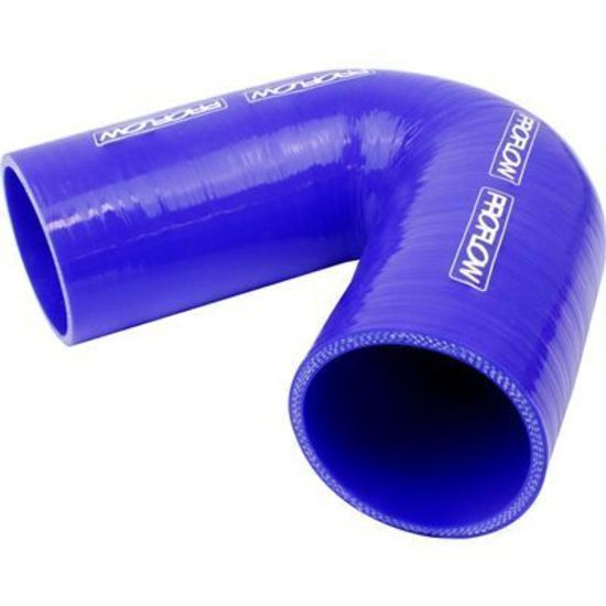 Proflow PFES105-400 Hose Tubing Air intake Silicone Coupler 4.00" 135 Degree Elbow Blue