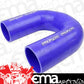Proflow PFES106-400 Hose Tubing Air intake Silicone Coupler 4.00" 180 Degree Elbow Blue
