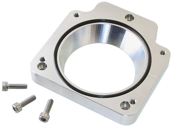 Aeroflow AF64-2088 LS Chev 4 to 3 Bolt 90 - 86mm Throtte Body to Manifold Adaptor Aeroflow AF64-2088