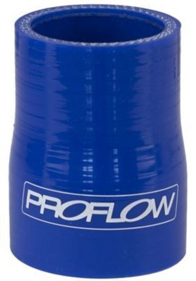Proflow PFES201-400-500 Hose Tubing Air intake Silicone Reducer 4.00" - 5.00" Straight Blue