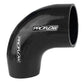 Proflow PFES203-200-225B Hose Tubing Air intake Silicone Reducer 2.00" - 2.25" 90 Degree Elbow Black