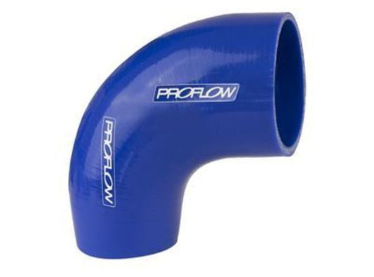 Proflow PFES203-250-300 Hose Tubing Air intake Silicone Reducer 2.50" - 3.00" 90 Degree Elbow Blue
