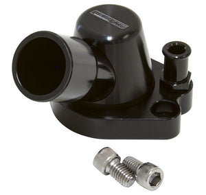 Aeroflow AF64-2091BLK 253 308 Holden Thermostat Housing Black W/Heater Swivel