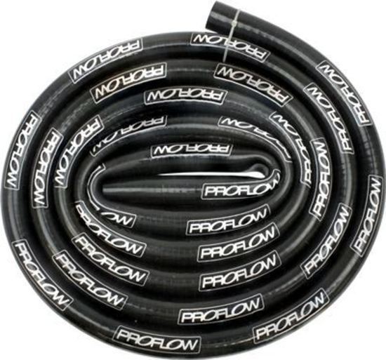 Proflow PFESHH13BK Silicone Heater Hose 12mm (1/2" ) Black 3 Metre