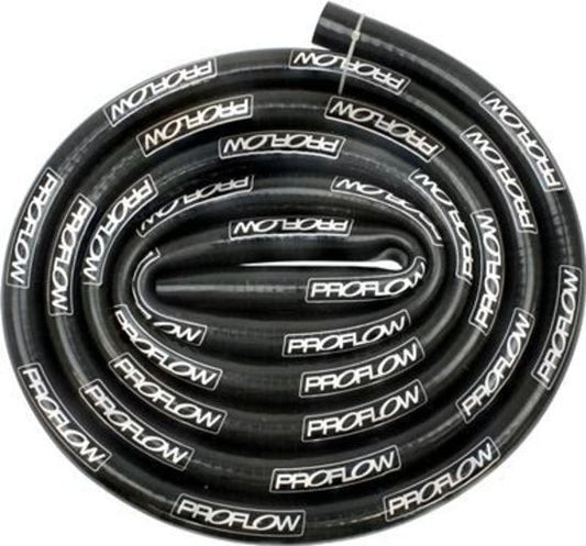 Proflow PFESHH13BK Silicone Heater Hose 12mm (1/2" ) Black 3 Metre
