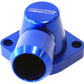 Aeroflow AF64-2092 Billet Thermostat Housing Blue Swivel All LS Except LS3