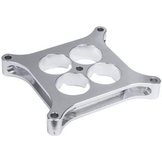 Proflow PFESSLW41501AL Carburettor Spacer Aluminium 1 " Thick Tapered Combo 4150 Square Bore