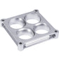 Proflow PFESSLW45001AL Carburettor Spacer Aluminium 1 " Thick Tapered Combo 4500 Square Bore