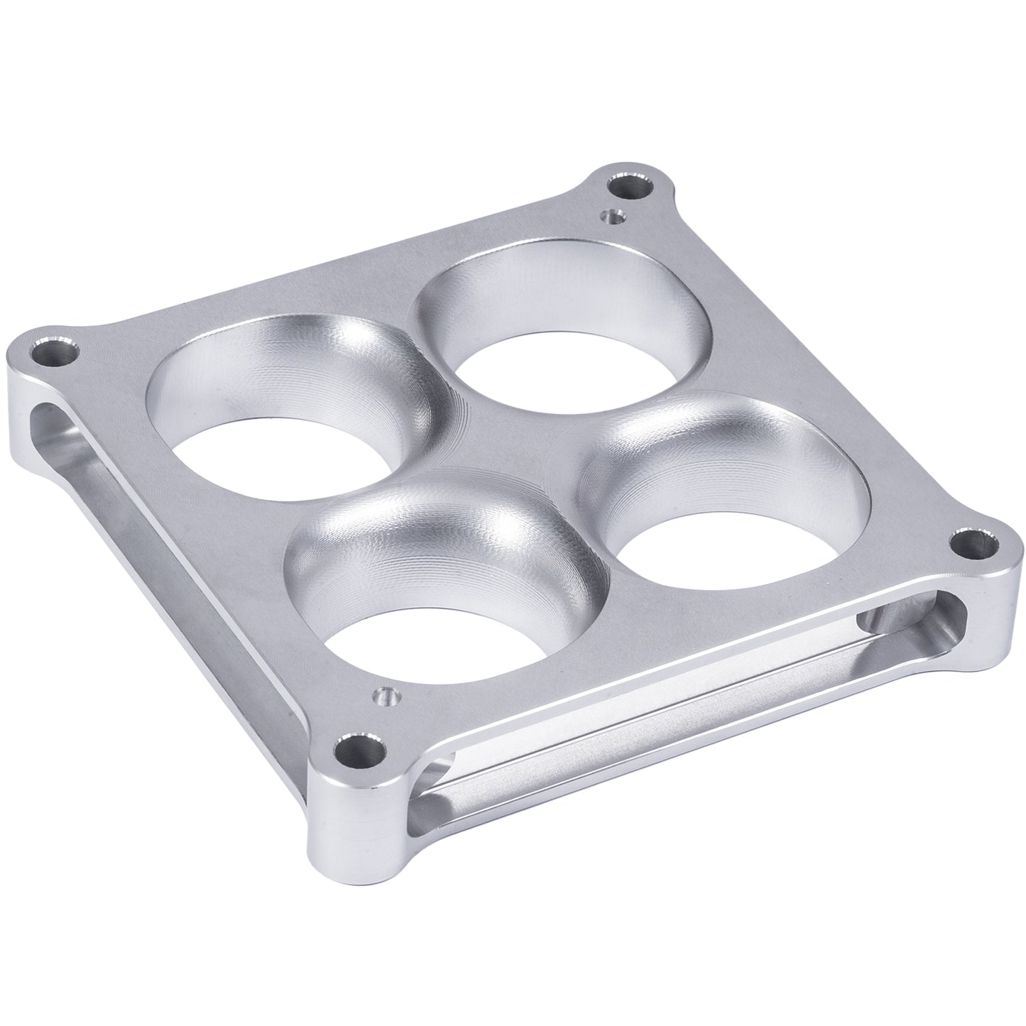 Proflow PFESSLW45001AL Carburettor Spacer Aluminium 1 " Thick Tapered Combo 4500 Square Bore