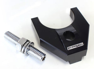 Aeroflow AF64-2093BLK Billet Distributor Hold Down Black Large V2 Windsor & 351C