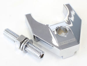 Aeroflow AF64-2093C Billet Distributor Hold Down Chrome Large V2 Windsor & 351C