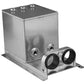 Proflow PFEST6 Fuel Surge Tank Fabricated Aluminium Square 044 Pump Mounts 200mm x 200mm x 180mm 5L AN Fitting Kit Polished