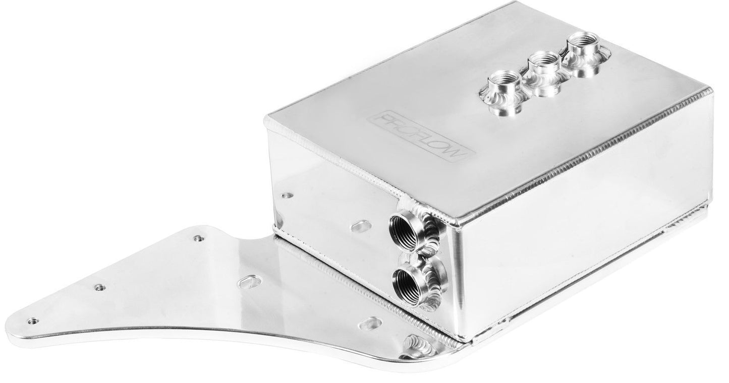 Proflow PFEST9 Ford BA BF FG Aluminium Surge Tank Engine Bay Mount Polished