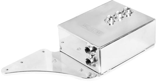Proflow PFEST9 Ford BA BF FG Aluminium Surge Tank Engine Bay Mount Polished