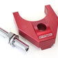 Aeroflow AF64-2093R Billet Distributor Hold Down Red Large V2 Windsor & 351C