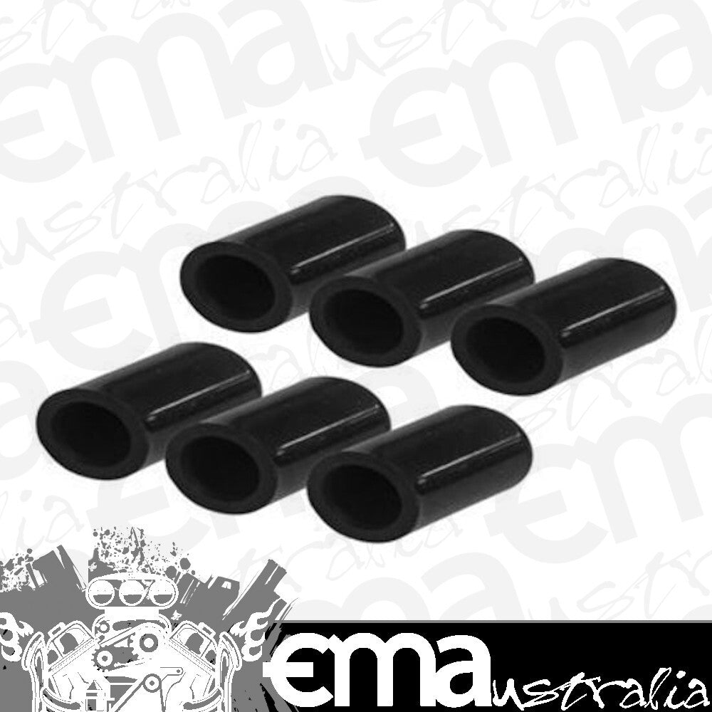Proflow PFESVP120 Silicone Vacuum Port Block Off 4mm x 6pcs Black