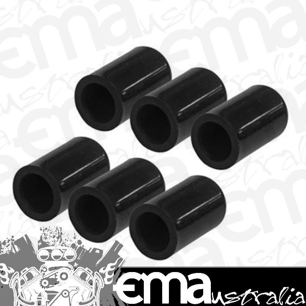 Proflow PFESVP140 Silicone Vacuum Port Block Off 8mm x 6pcs Black