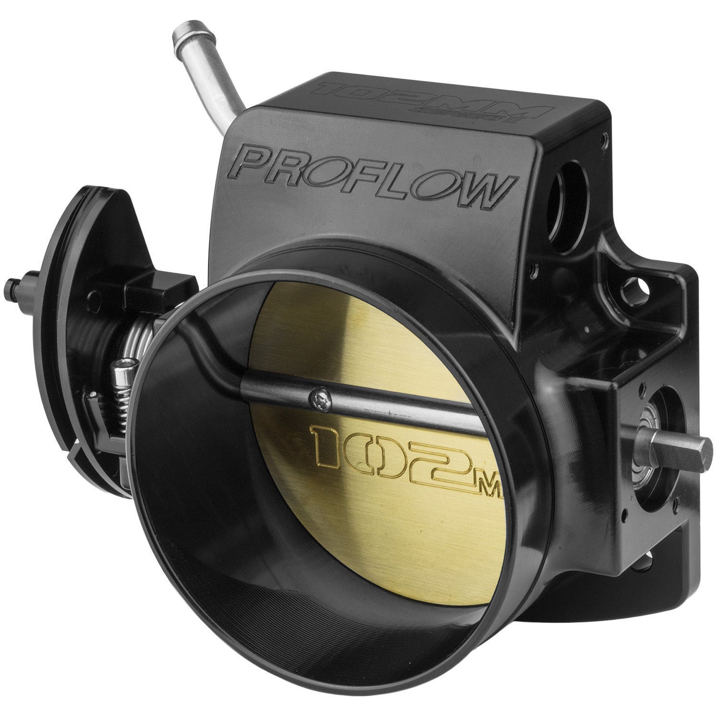Proflow PFETBLS102BK Throttle Body 102mm Bore Size MPI For Holden Commodore LS Engines Billet Aluminium Black