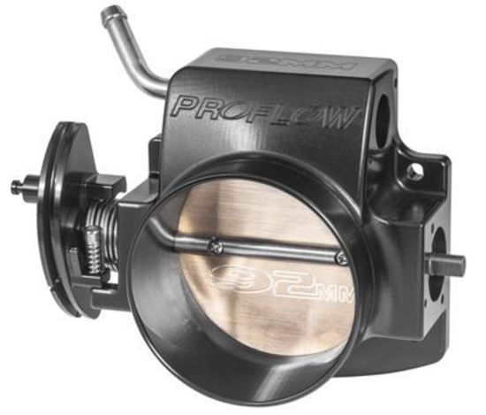 Proflow PFETBLS92BK Throttle Body 92mm Bore Size MPI For Holden Commodore LS Engines Billet Aluminium Black Anodised