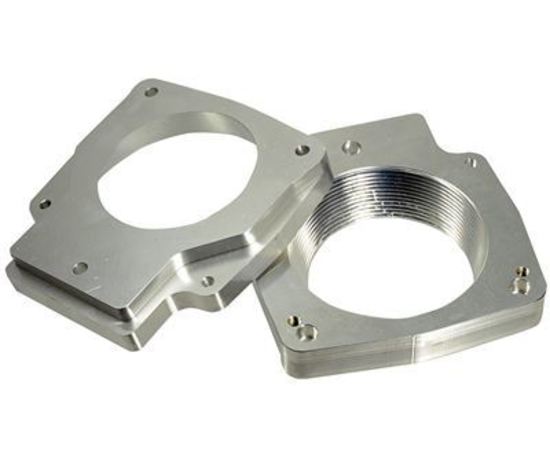 THROTTLE BODY ADAPTOR 3 BOLT TO 4 BOLT