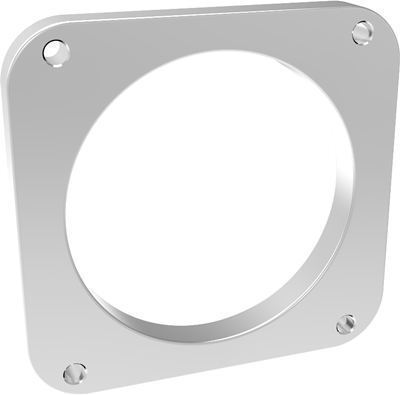 Proflow PFETBP100 Throttle Body Adapter LS Weld-on Flange Billet Aluminium Natural 102mm Bore Size