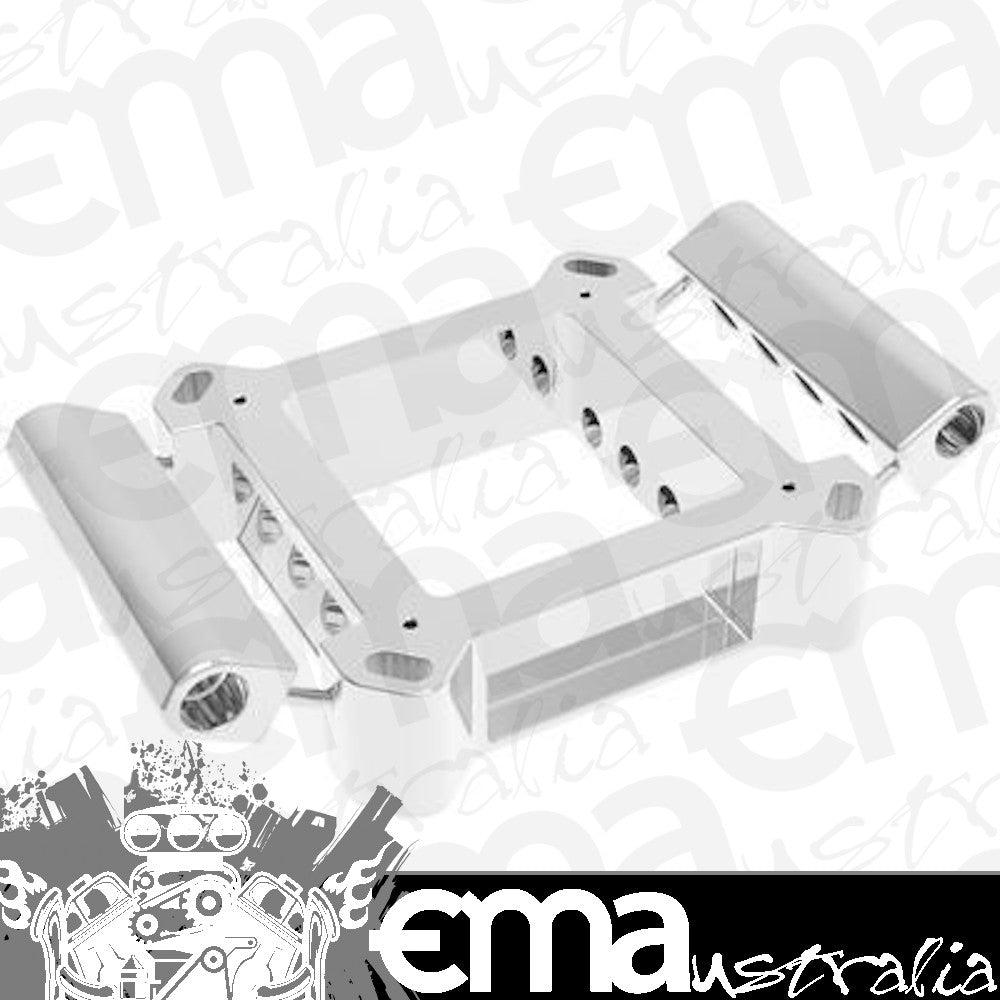 Proflow PFETBP4150S Fuel Injection Conversion Plate Kit Series II 4150 & 4500 Billet Aluminium Silver Universal