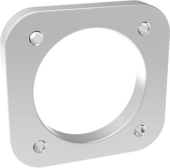 Proflow PFETBP70 Throttle Body Adapter Weld-on Flange Billet Aluminium Natural 70mm Bore Size