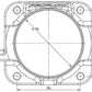 Proflow PFETBU90 Throttle Body Universal 90mm Bore Size MPI Billet Aluminium Natural