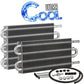 Proflow PFETC401 Fluid Cooler Transmission Tube Fin Natural 5 " x 12.5 " x 0.75 " 3/8 " Inlet Outlet Each